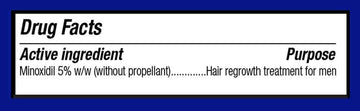 Uso diario de TARO Minoxidil para cuidado capilar.