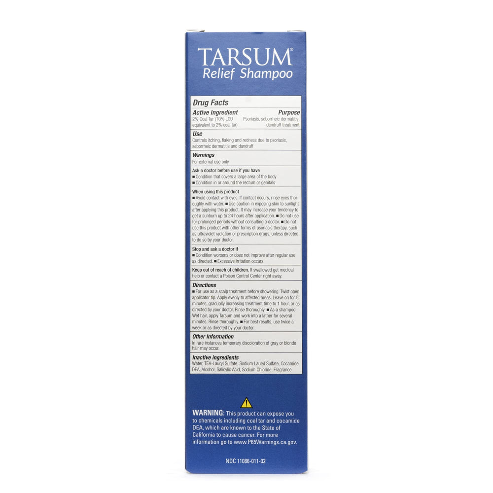 Tarsum, ingredientes clave para cuidado del cuero cabelludo con psoriasis.