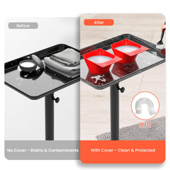 Tasalon Carro Salón Superficie Práctica: bandeja superior amplia para herramientas