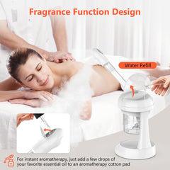 TASALON Vapor Facial con aromaterapia y aceites esenciales