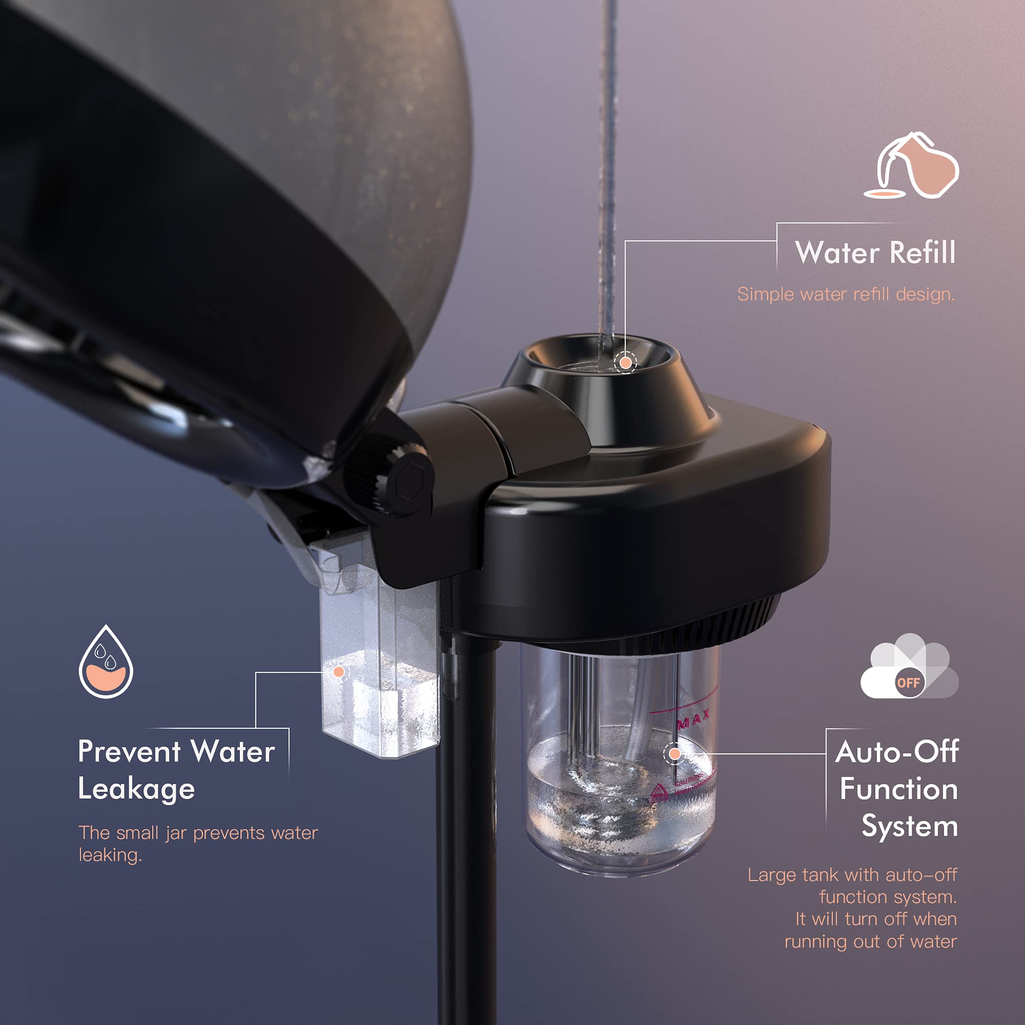 TASALON Capucha de Vapor Facilita Aplicación de Aceites para Cabello