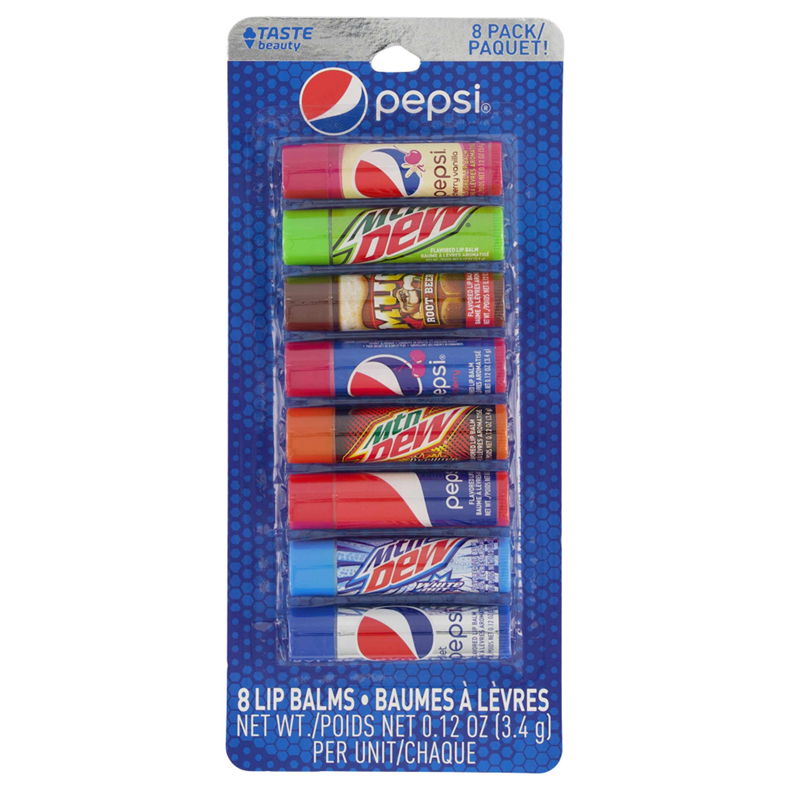 Bálsamo labial Taste Beauty Pepsi Cereza-Vainilla para labios hidratados