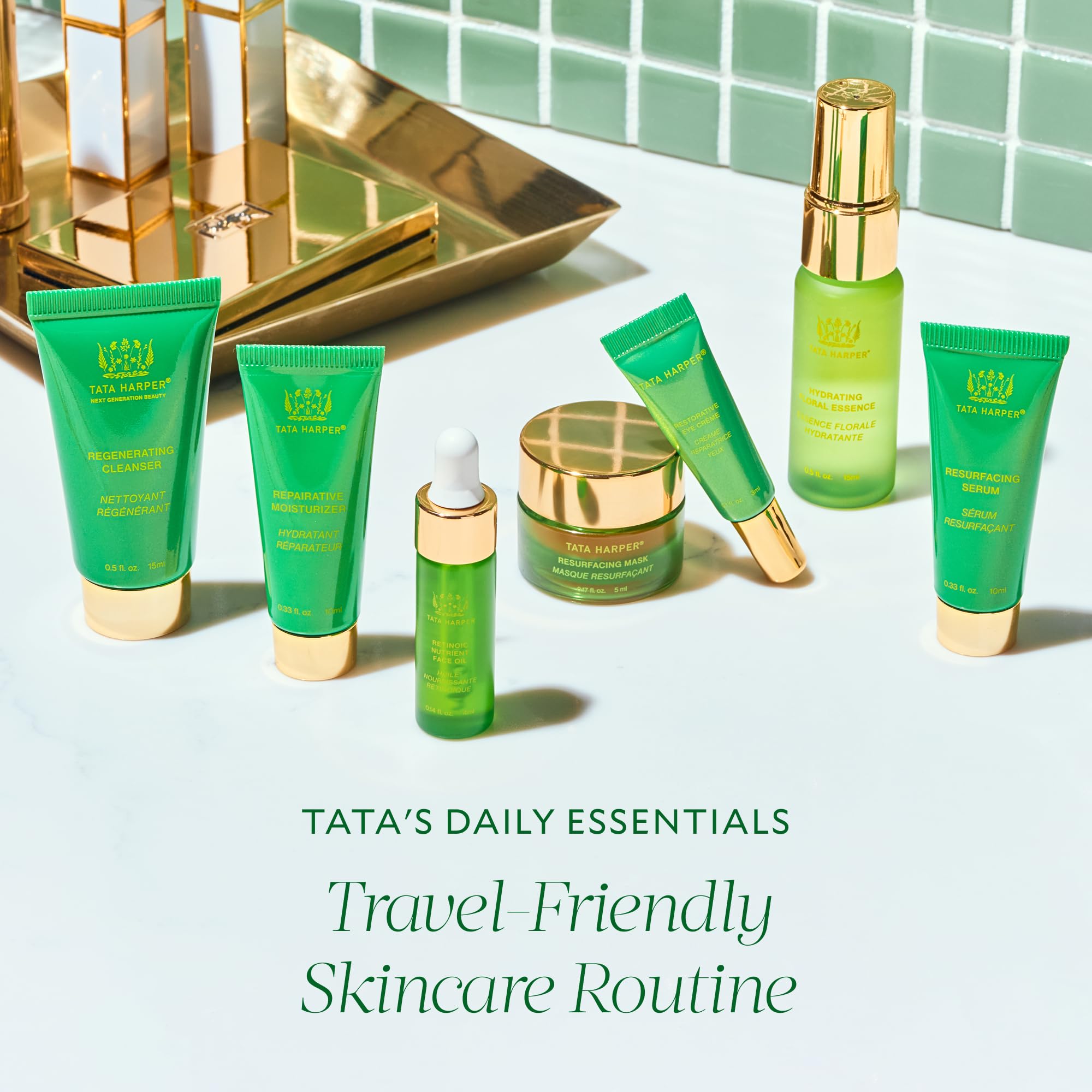 Tata Harper crema ojos mini para nutrición suave.