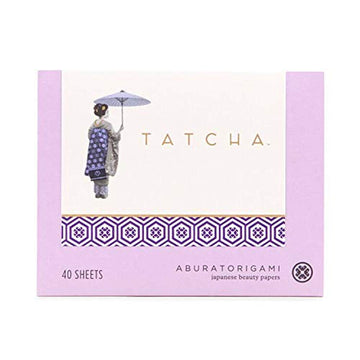 TATCHA Aburatorigami papel absorbente para eliminar grasa sin alterar el maquillaje