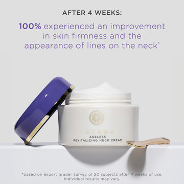 Textura cremosa de Crema Revitalizante TATCHA, sensación lujosa al tacto.