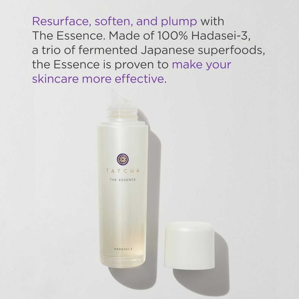 TATCHA The Essence : texture soyeuse prête à hydrater votre peau.