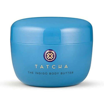 TATCHA Indigo Manteca Corporal: textura aterciopelada para hidratación profunda.