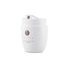 Tatcha Pulido de Arroz Clásico, espuma cremosa al contacto con agua.