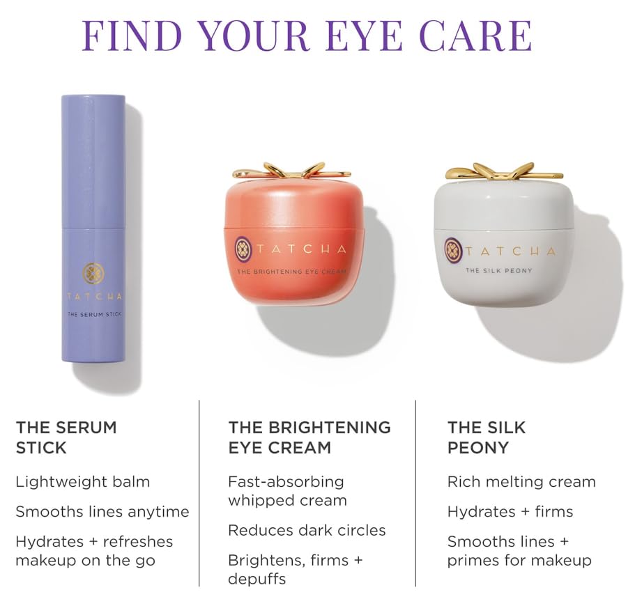 Tatcha The Serum Stick cuida la zona de ojos con efecto revitalizante.