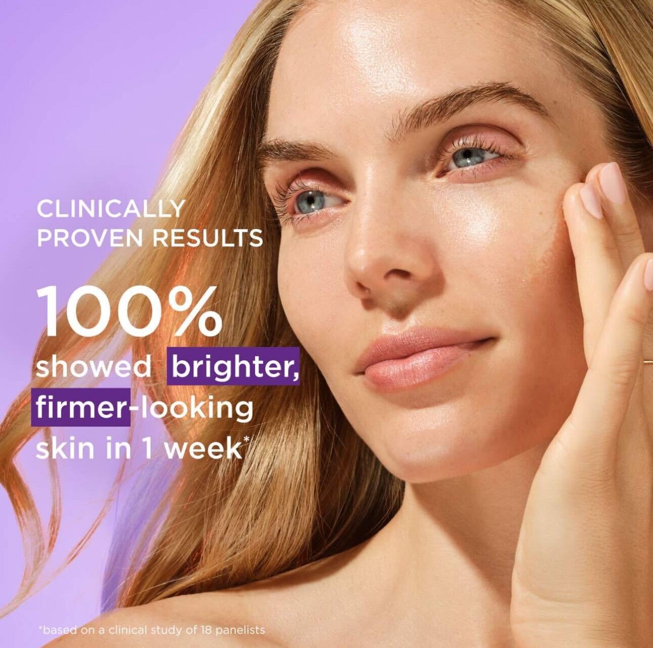 Suero iluminador de TATCHA, textura cremosa ideal para cuidado facial suave.