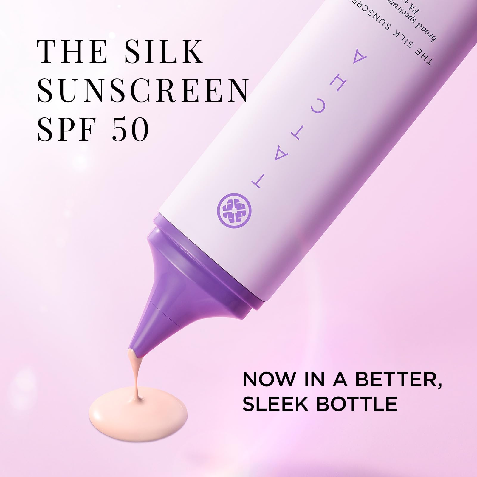 TATCHA The Silk Sunscreen : protection SPF50 adaptée à tous les types de peau.