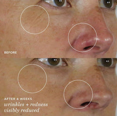 Aroma ligero del suero seda de Tatcha durante la rutina nocturna