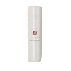 Tatcha suero seda en botella de vidrio, textura suave para piel más lisa