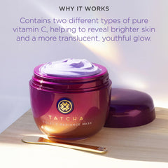 TATCHA Violet-C bayas japonesas de belleza potencian la vitamina C.