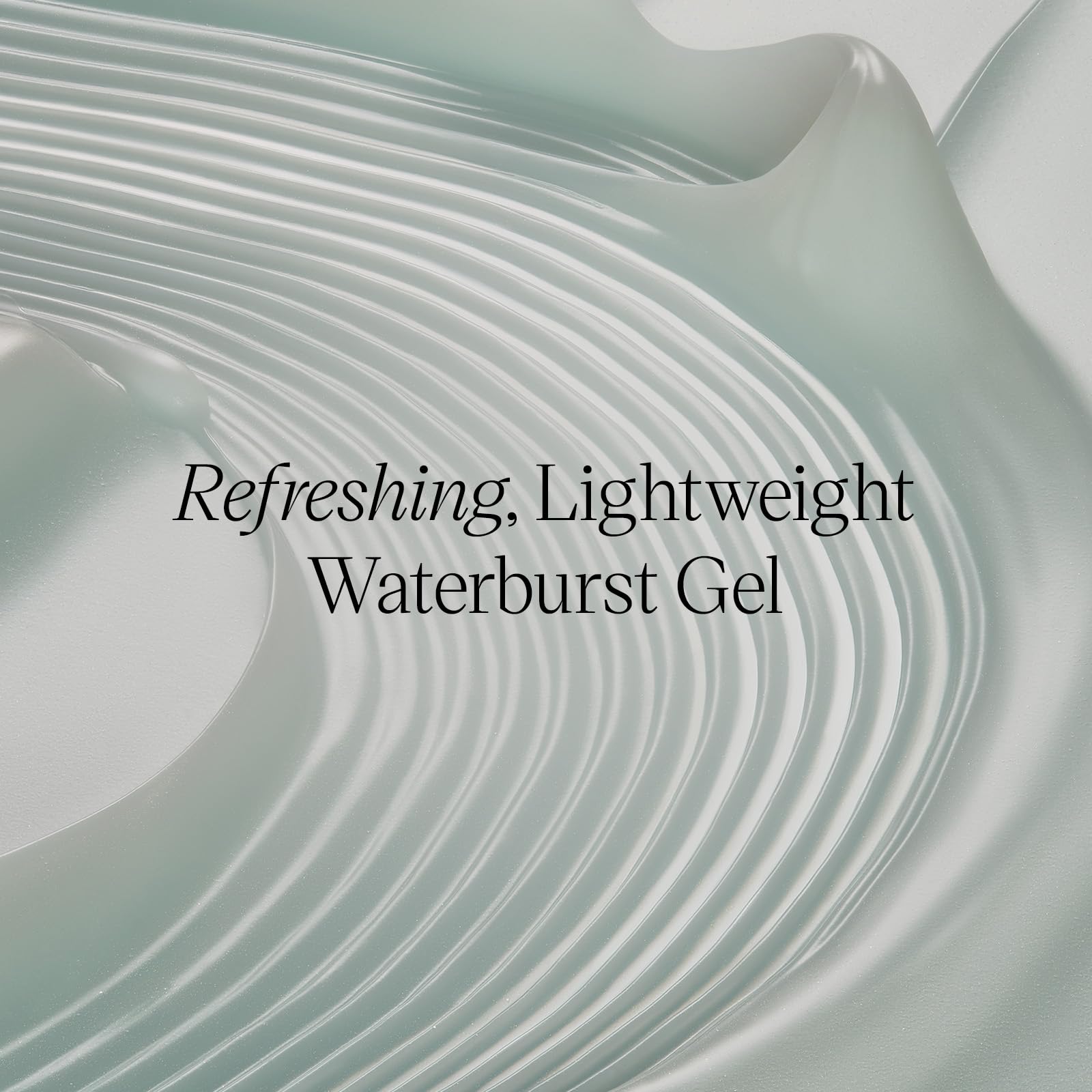 Texture légère de TATCHA The Water Cream qui pénètre rapidement sans gras.