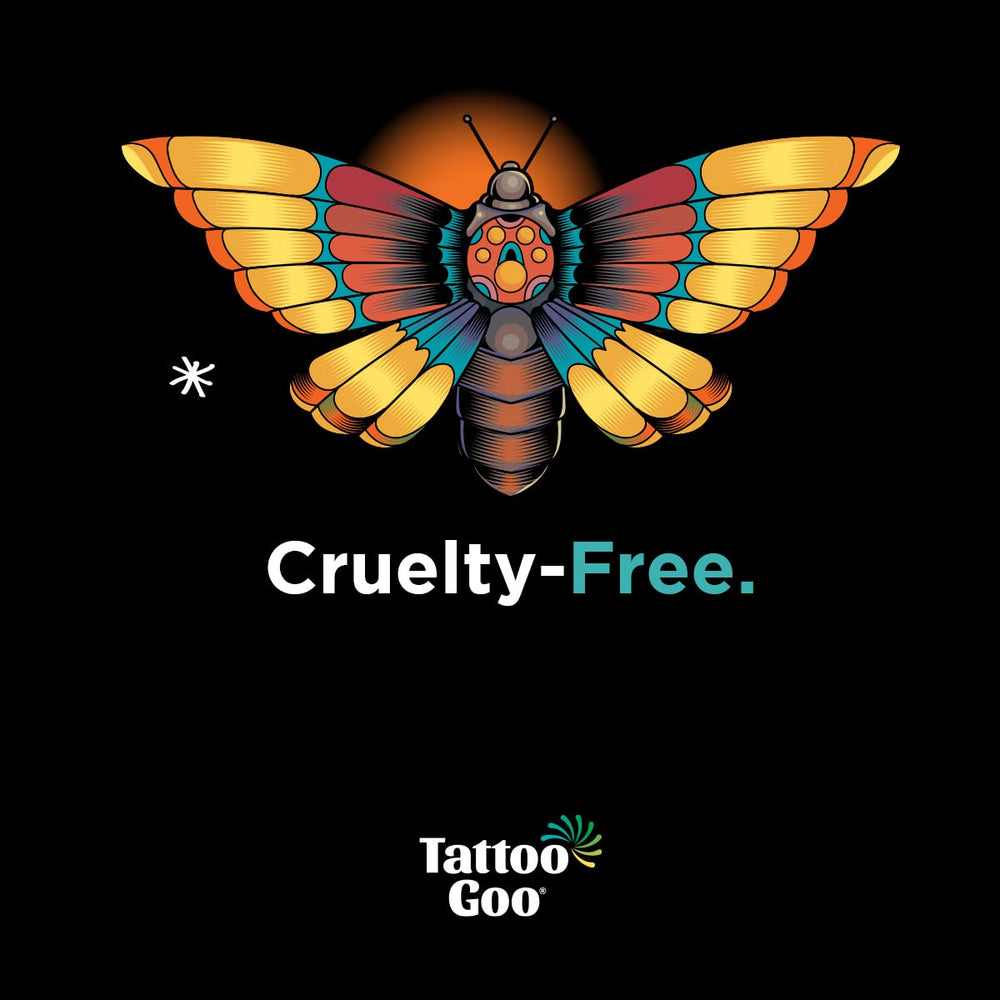 Prueba dermatológica aprobada para Tattoo Goo, confiable y suave.