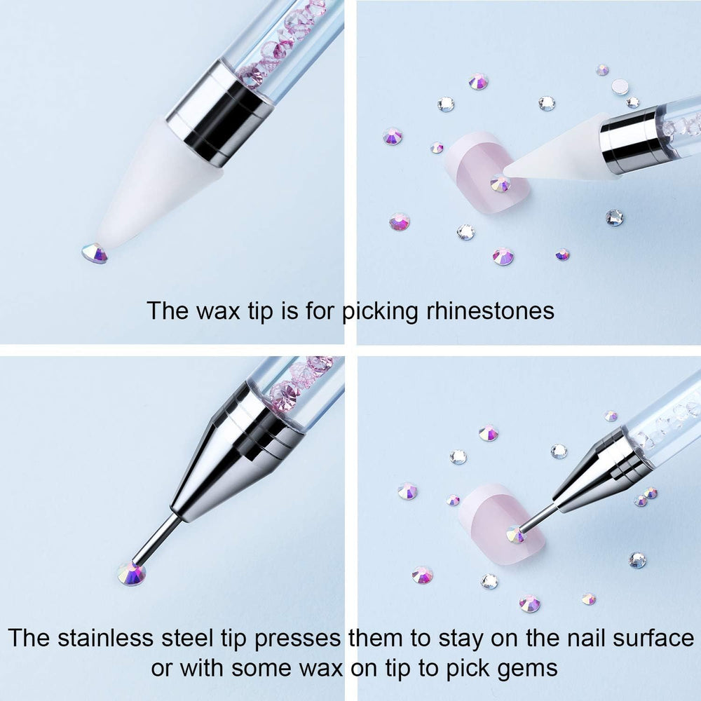Accesorio de arte de uñas Tatuo con precisión para diseños con strass y gemas.