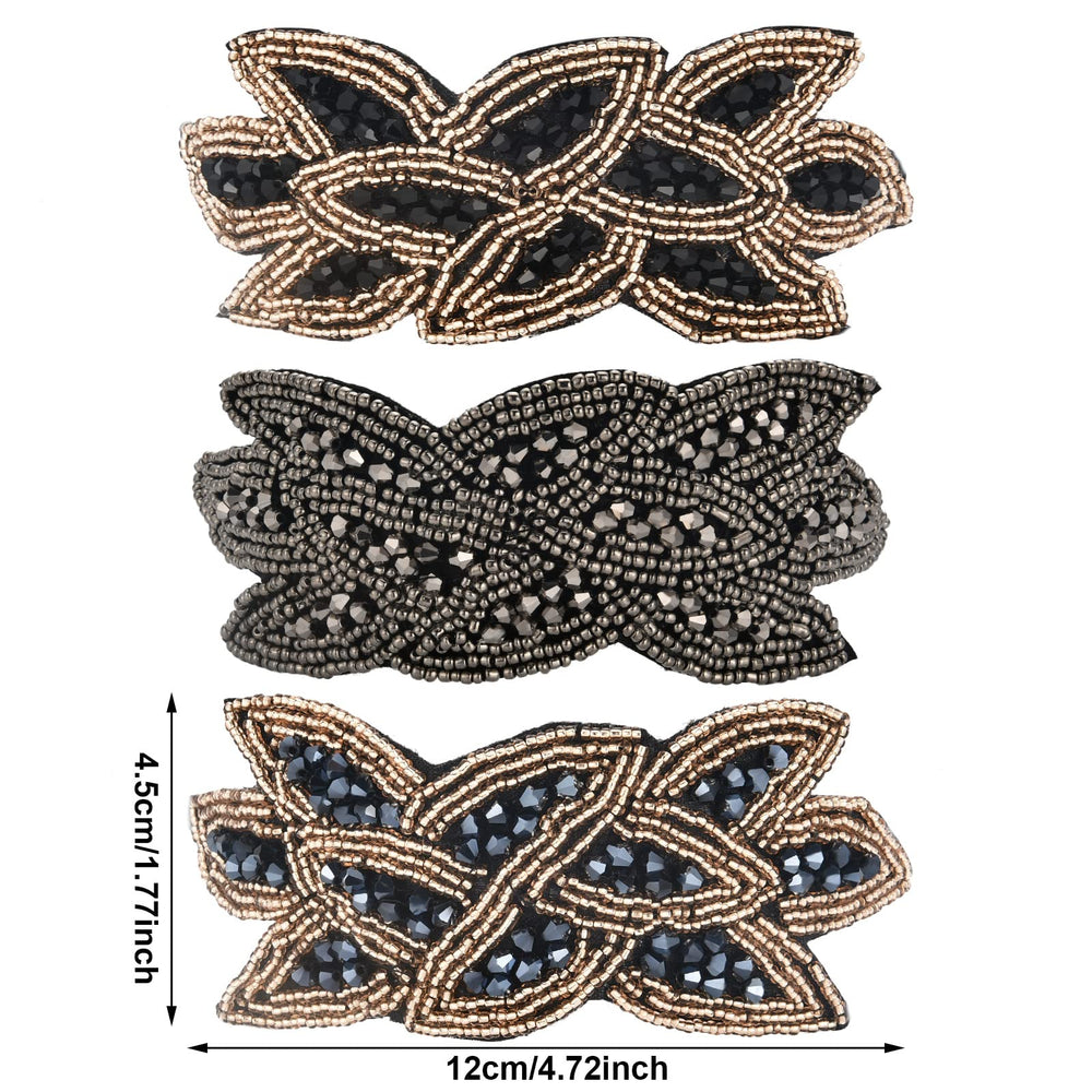 Diadema con diseño de hoja de Tatuo, estilo años 20