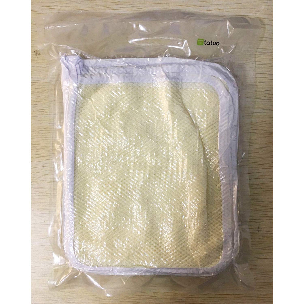 Tatuo juego de paños exfoliantes, ideal para uso familiar y higiene diaria.