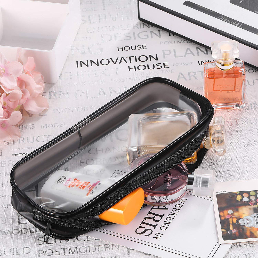 Tatuo pen case transparent container for quick stationery access.