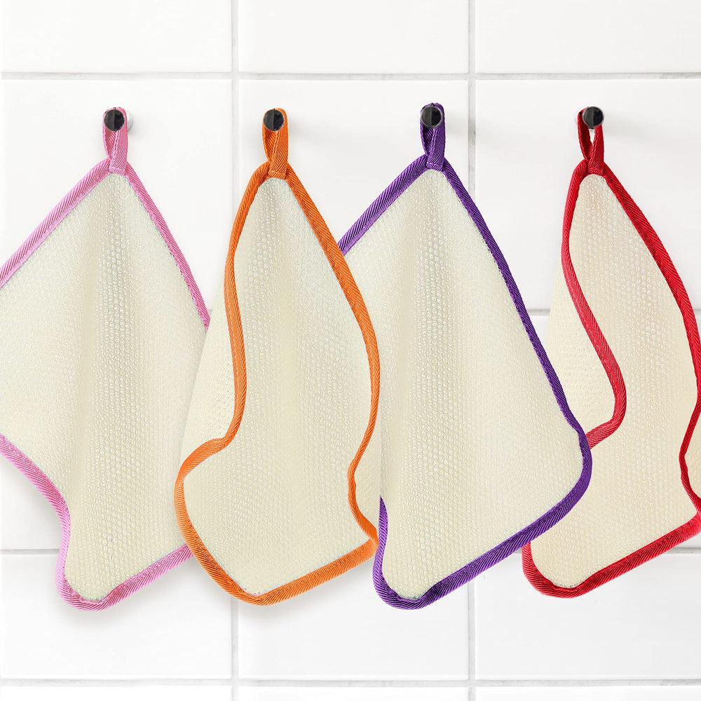 Toallas exfoliantes Tatuo tamaño compacto para viaje y campamento