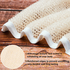 Tatuo paño exfoliante para cara y cuerpo azul, exfoliación eficaz para piel limpia.
