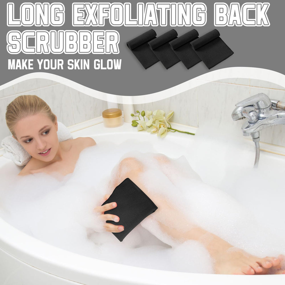Toallita exfoliante Tatuo para lavado domestico, apta para spa en casa.