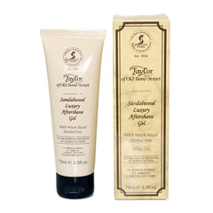 Taylor of Old Bond Street Gel Postafeitado Sándalo: botella para un afeitado suave y refrescante