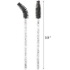 Tbestmax varitas desechables para cejas, cepillo suave y natural