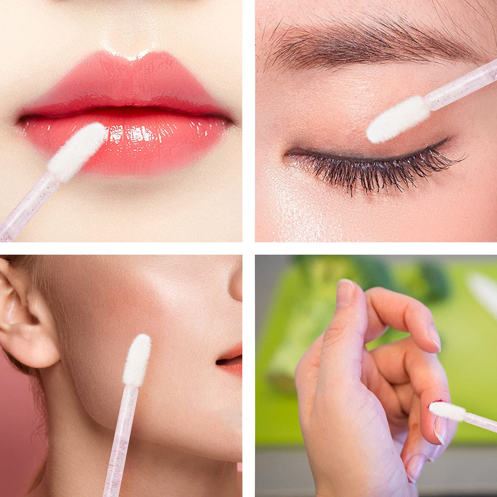Aplicador labial de Tbestmax, brillo suave para un color homogéneo.