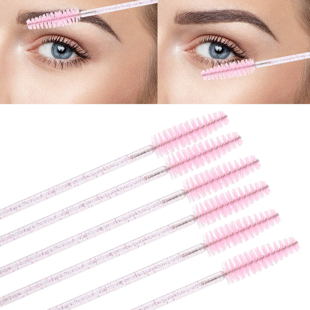 Cabeza flexible con rosca de cepillo Tbestmax para pestañas y cejas.
