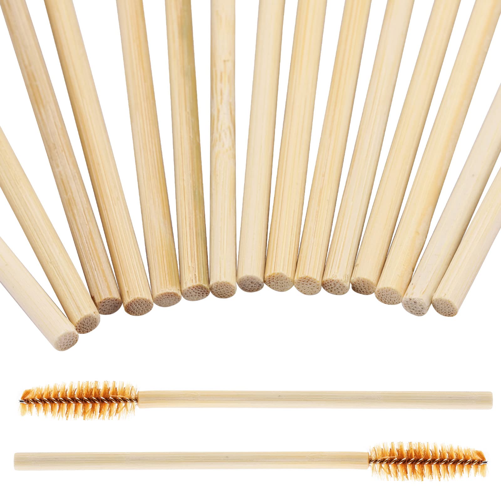 Cabezal roscado de Tbestmax para peinar pestañas y cejas con precisión.