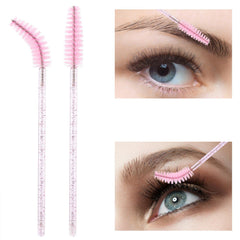 Cepillos Tbestmax para pestañas extensiones rosa, cepillan sin enredos y mantienen la limpieza.