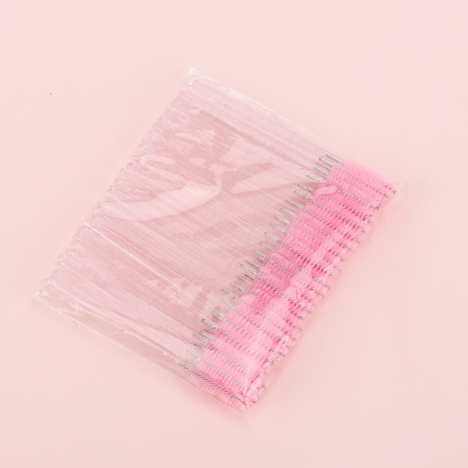 Tbestmax conjunto de 50 aplicadores mascara cristal rosa para higiene diaria.