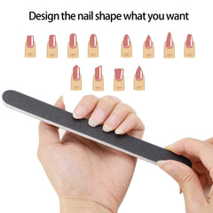 Lima Tbestmax para manicura profesional en casa, resultados precisos.