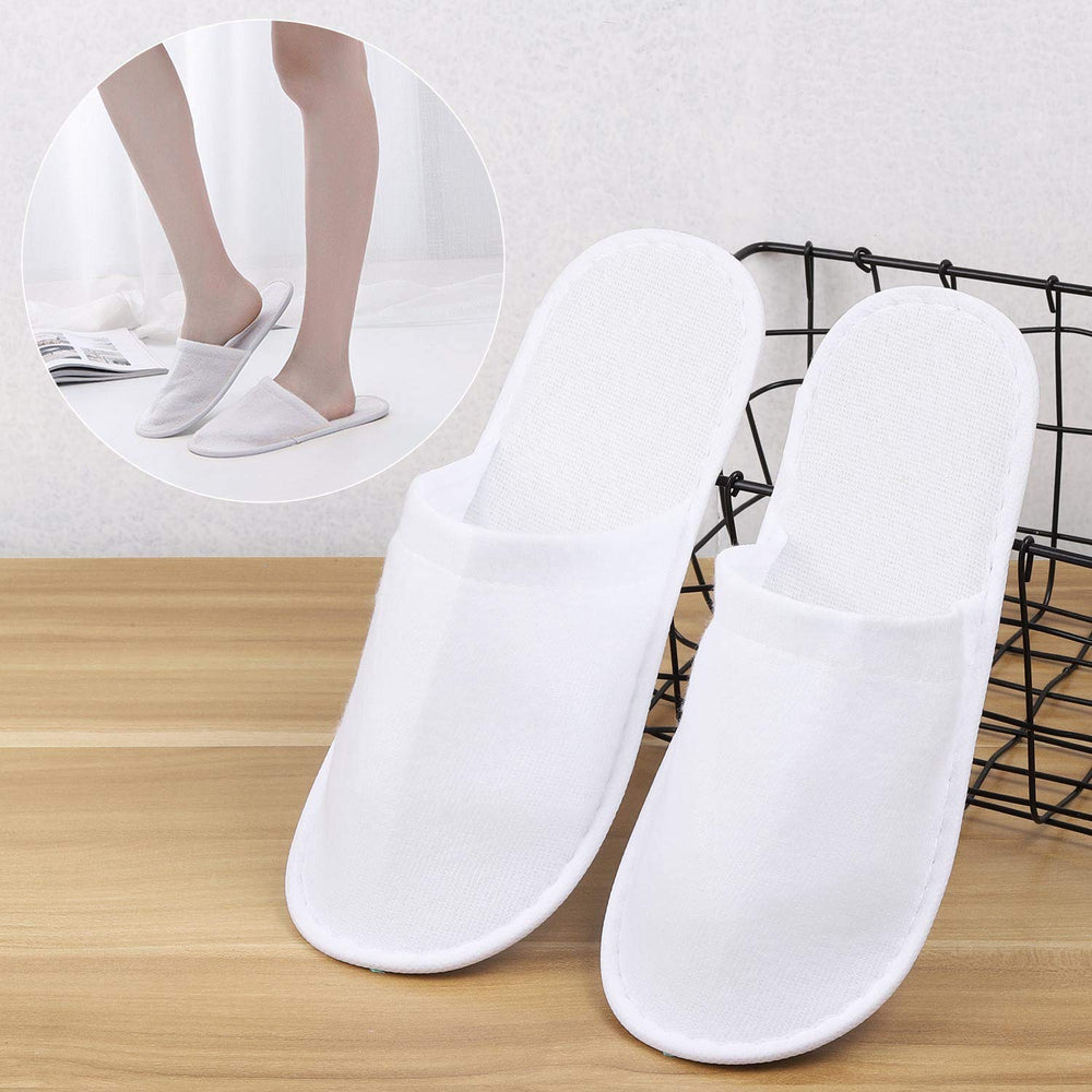 Tbestmax pantuflas unisex, tallas para hombres y mujeres, uso hotelero