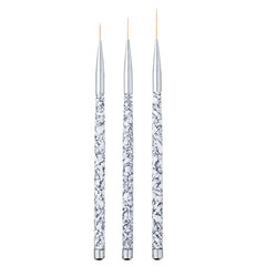 Pincel delineador Tbestmax 11 mm para trazos cortos y precisos.