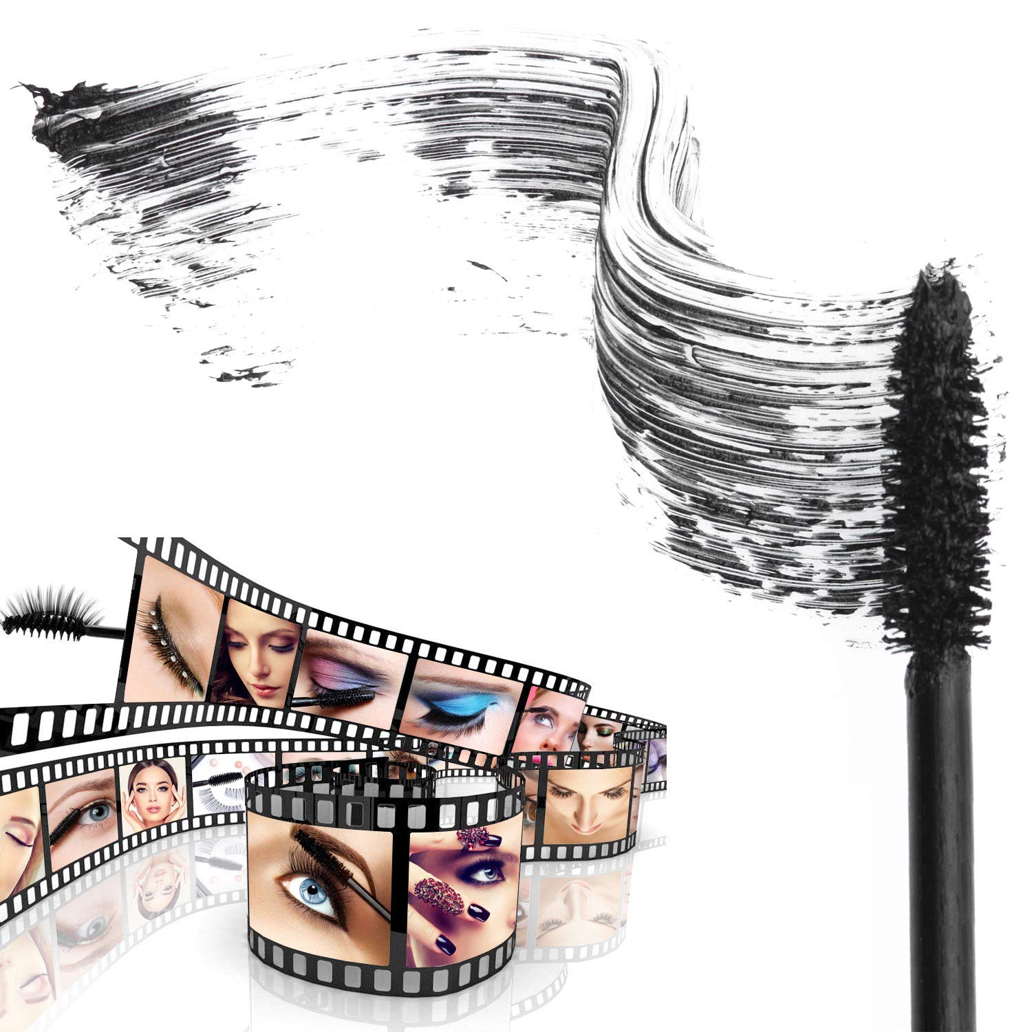 Tbestmax set compacto para retoques rápidos en pestañas y cejas.