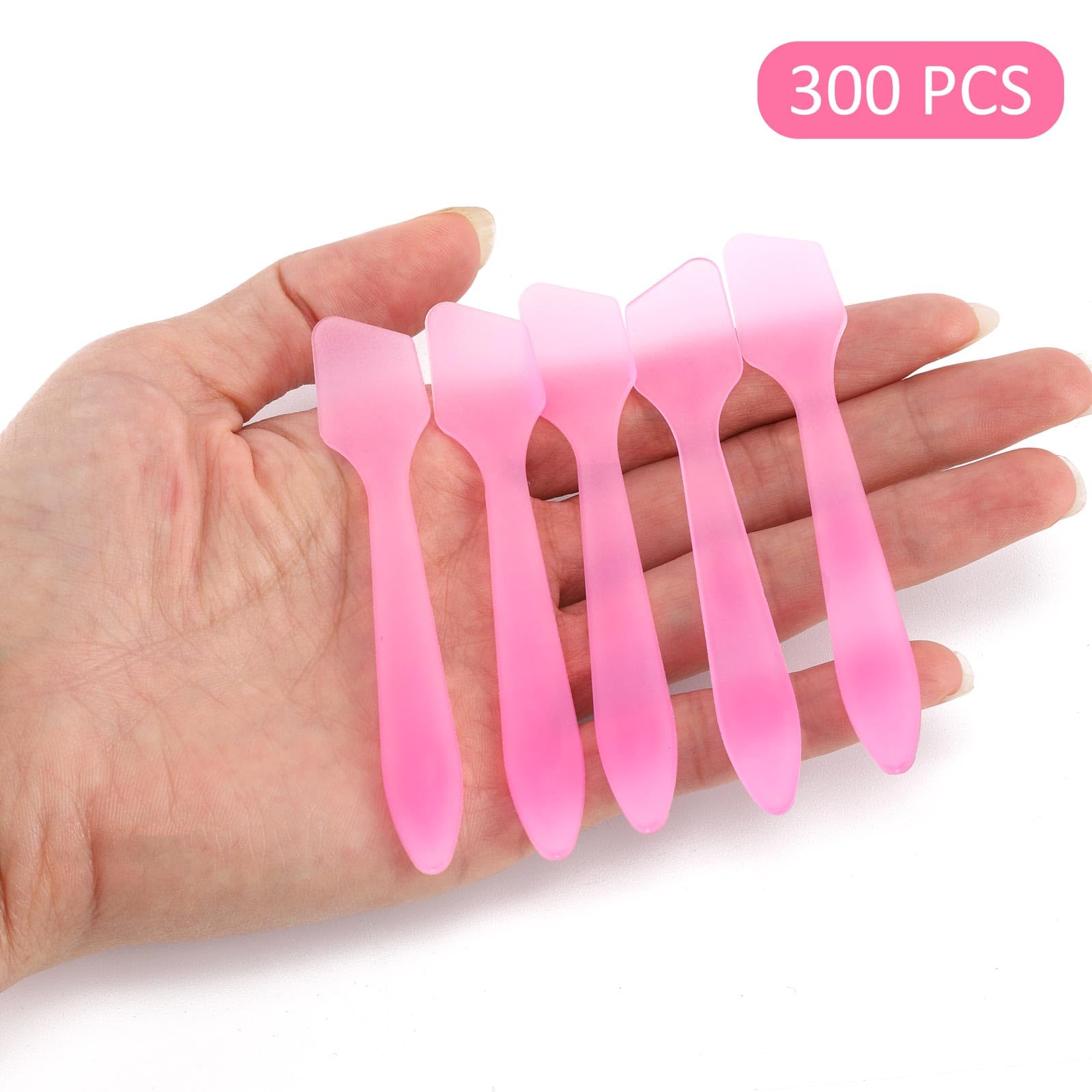 Espatulas desechables rosa de Tbestmax para evitar contaminación cruzada
