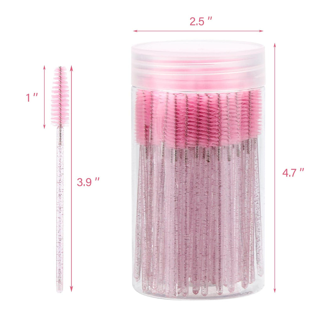 Espuelas de cejas cristal Tbestmax flexibles, permiten separar pestañas con suavidad.