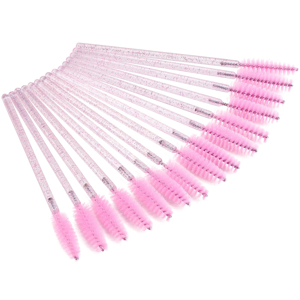 Varita Tbestmax pestañas cristal rosa para rizo suave y aplicación precisa.