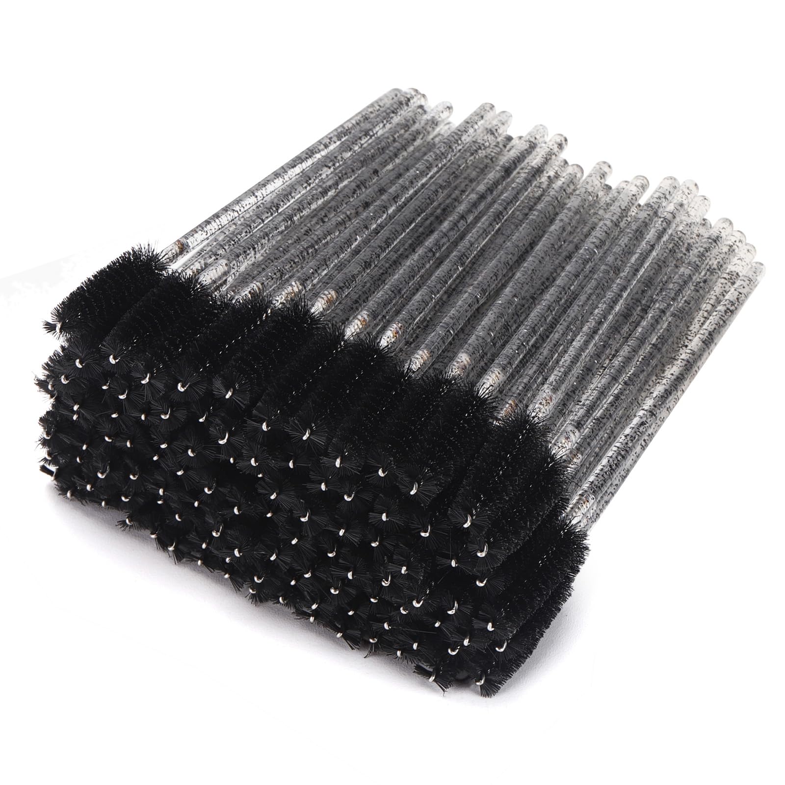 Tbestmax varitas desechables para pestañas, cristal negro, limpieza suave y precisa