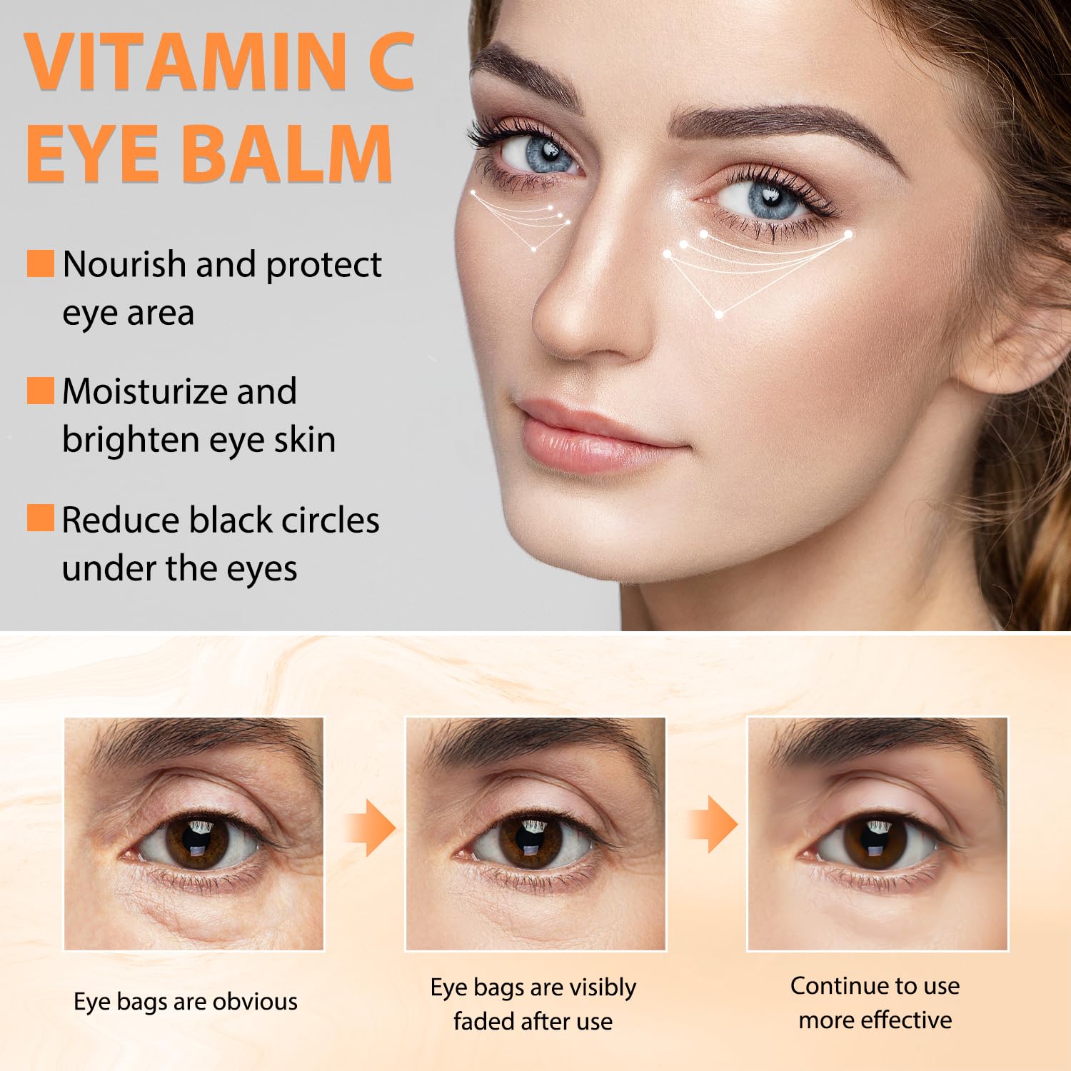 Tbexem Revive Brillo aplicación ritual para el cuidado de la zona de ojos.