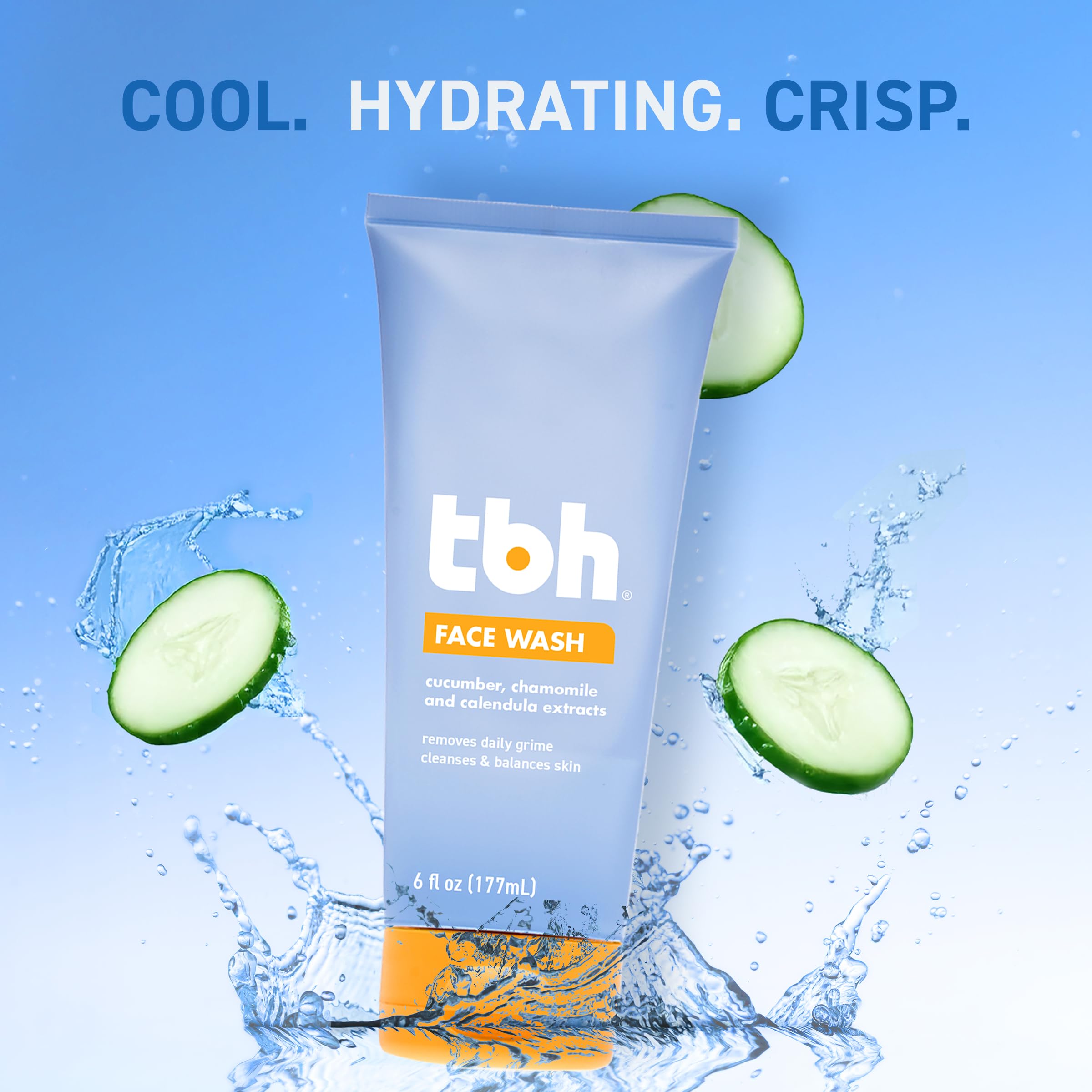 TBH Kids Gel limpiador con chamomila calendula, calmante y equilibrante para la piel.