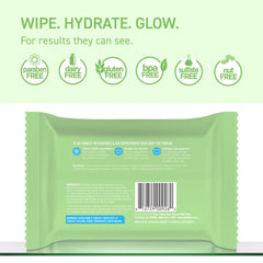 TBH Kids Spot Face Wipes textura ultra suave para uso diario.