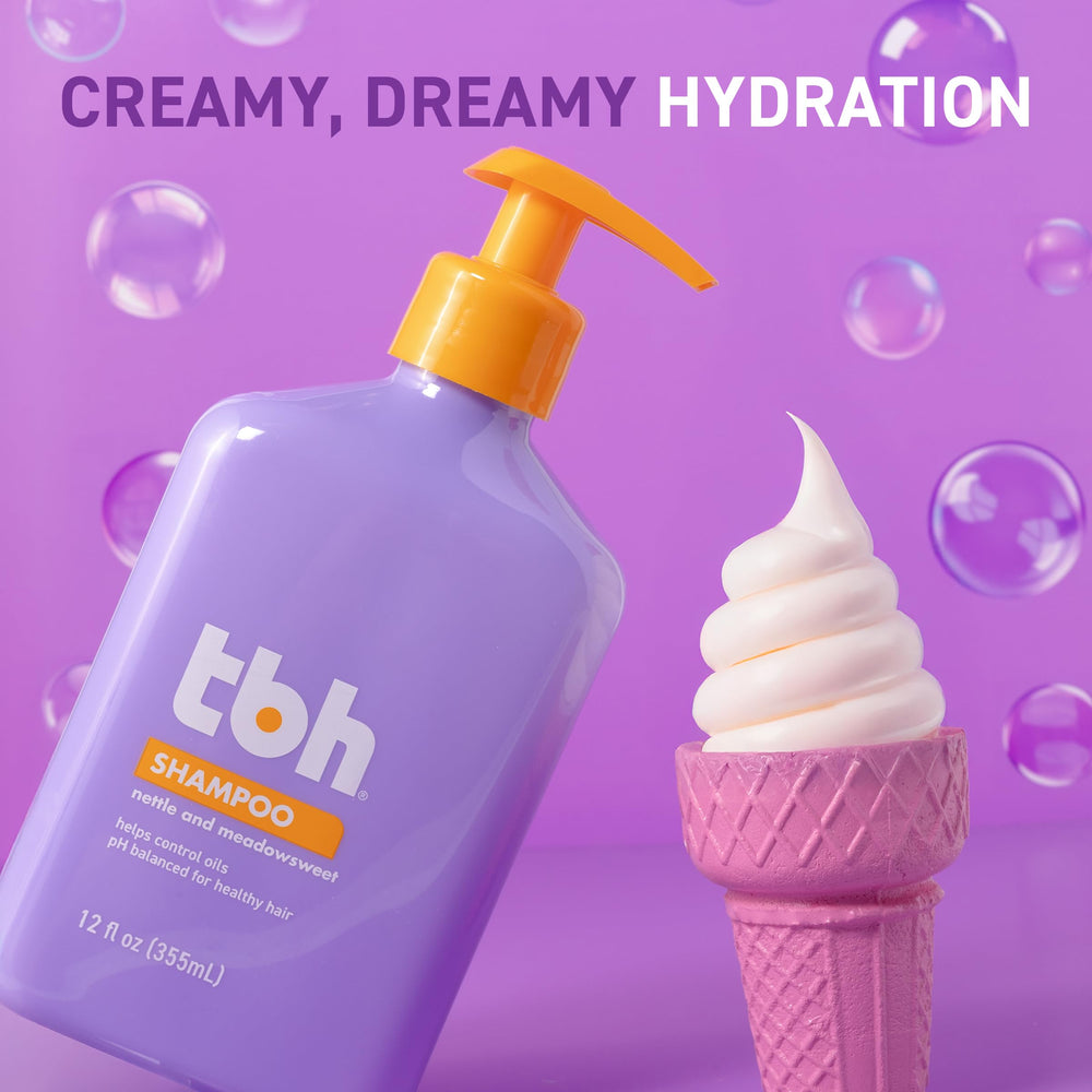 TBH Teens & Kids Shampoo: ingredientes naturales ayudan a controlar aceites.