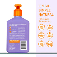 TBH Teens & Kids Shampoo: textura cremosa para una distribución fácil.