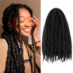 tbotfd Marley Twist 24 pulgadas con textura suave para look trenzado natural