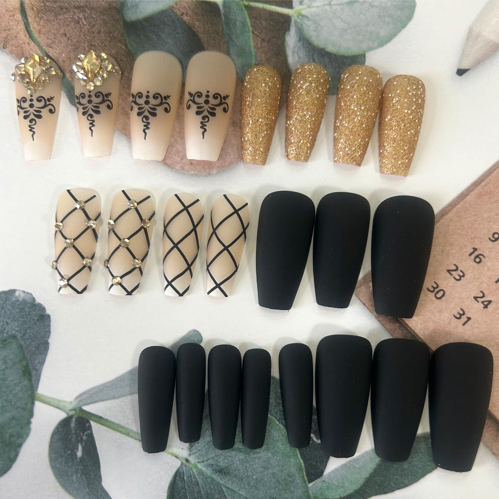Aplicación rápida en casa con uñas TBRZTR para un acabado profesional.