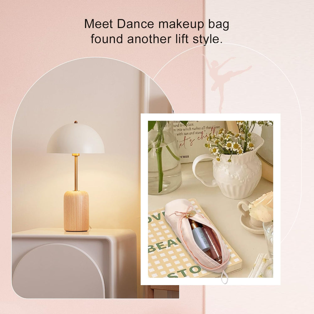 TCULIHWY bolso maquillaje tamaño pequeño, funciona como organizador para cosméticos básicos.